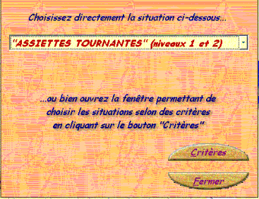 choix des situations de VB